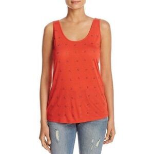 KENNETH COLE - Sleeveless Grommet Tank Top